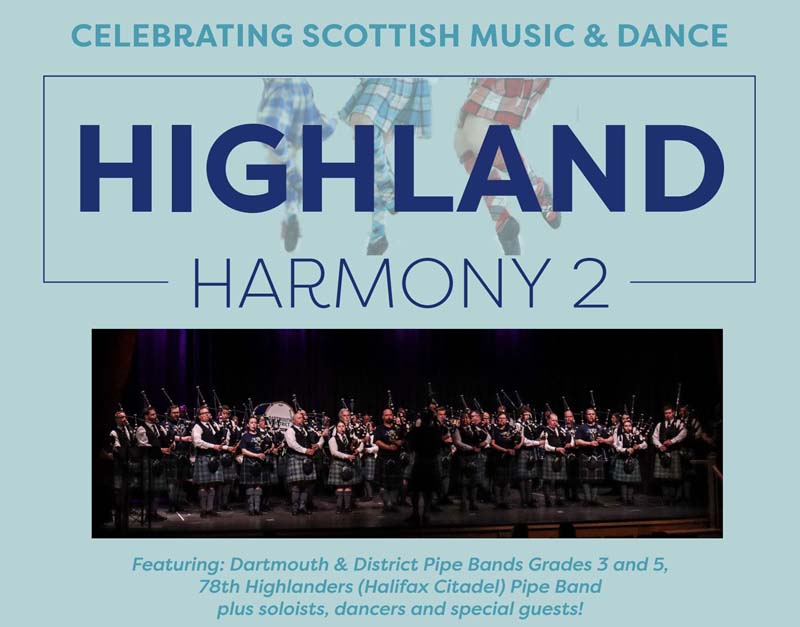 78th Highlanders and Dartmouth & District collab again on “Highland Harmony 2” concert