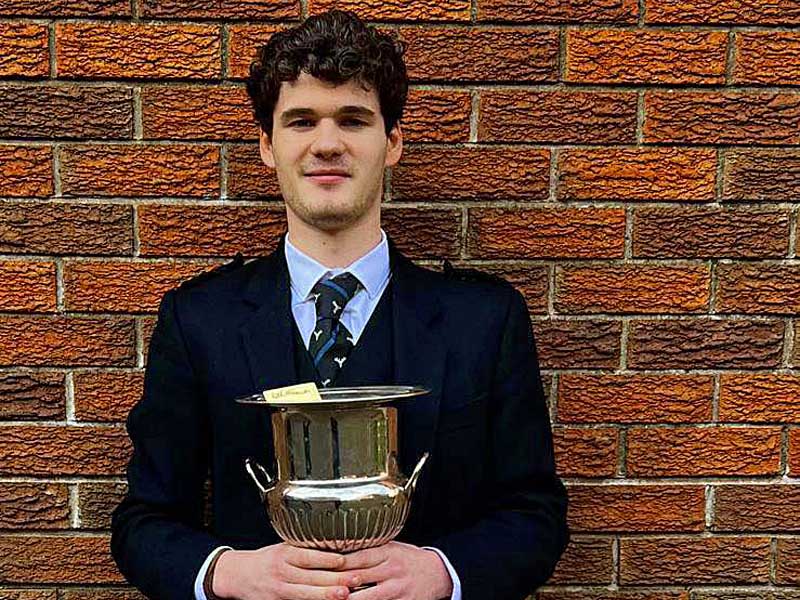 Kerr McQuillan wins again, this time the European Solo Snare Drumming Championship