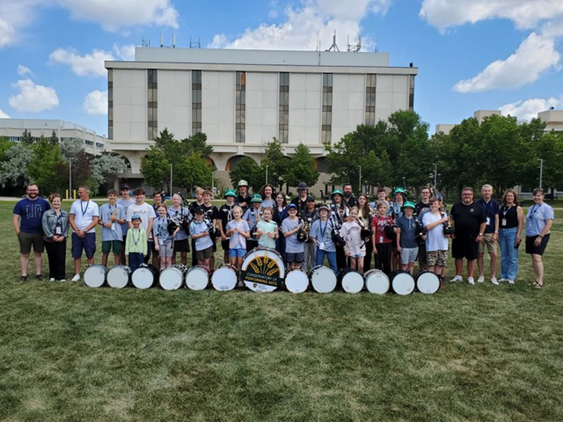 Sound Advice tunes into FM for annual piping/drumming summer school