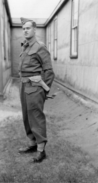 Capt. Ray MacDonald, Royal Canadian Army Service Corps