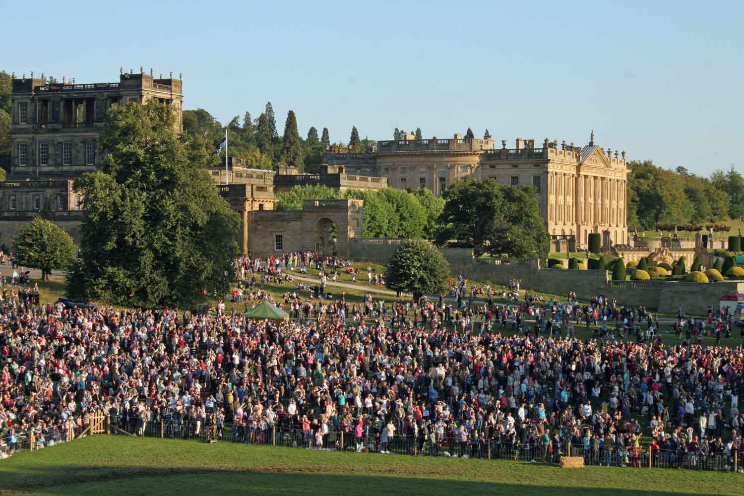 A typical Chatsworth Country Fair scene.