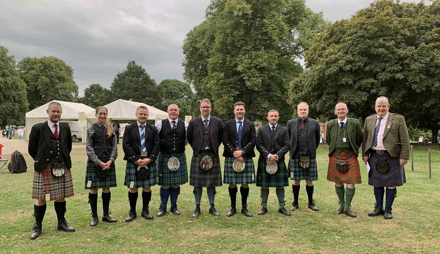 Open competitors at the 2024 Chatsworth Country Fair.