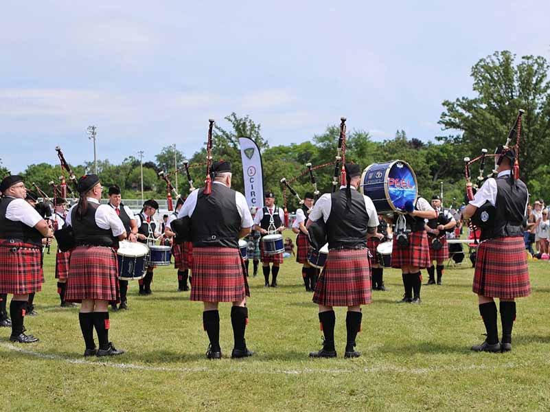 Peel Police win Grade 2 at Ontario’s 2025 Cambridge Scottish Festival
