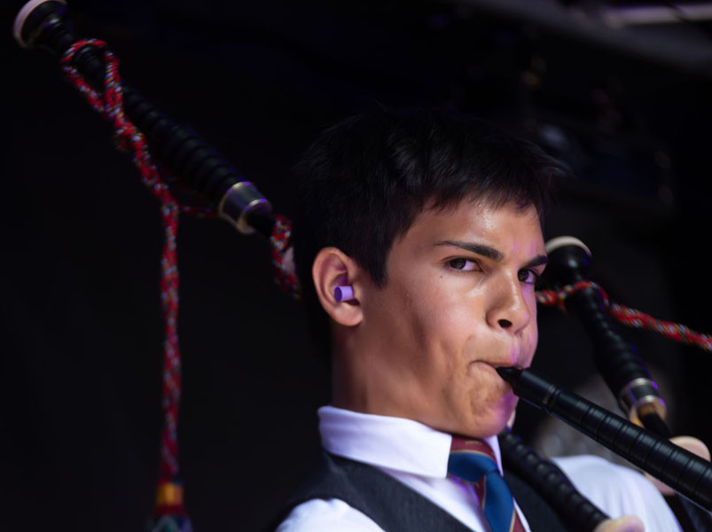 Piping Live! 2025 Thursday images by Alister Sinclair