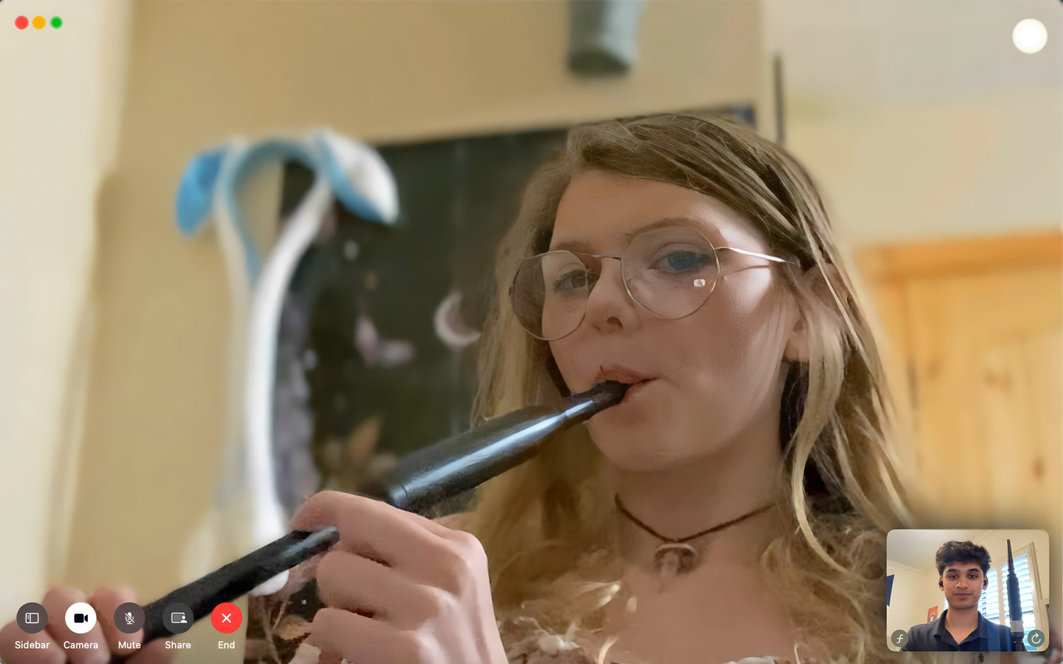 Just blowing the practice chanter for a sustained period can improve lung function.