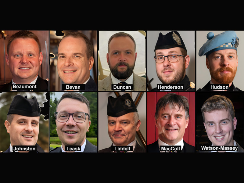 The 10 pipers are confirmed for 2025 Glenfiddich Solo Championship