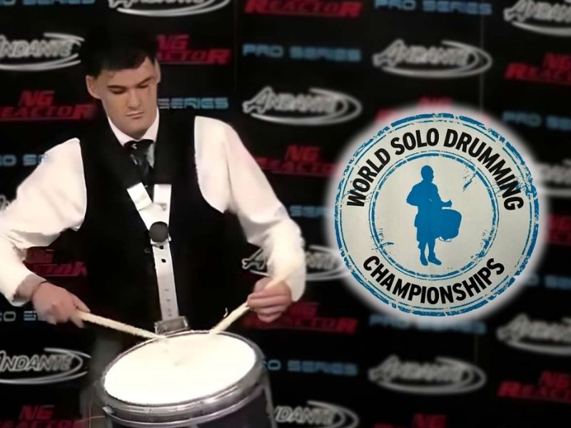 Kerr McQuillan: 2025 World Solo Snare Drumming Champion; Jordan Baillie wins Tenor Championship