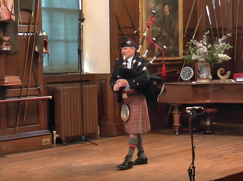 Angus D. MacColl competing at the 2025 Glenfiddich Championships