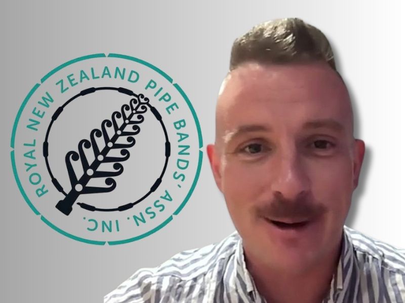 Liam Kernaghan re-elected president of Royal New Zealand Pipe Bands’ Association; Grade 4B rules change