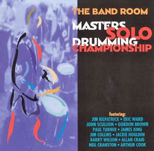 The cover of the 1997 Band Room Masters Solo Drumming Championship CD.
