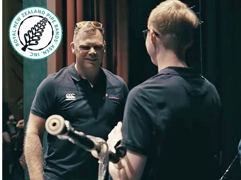RNZPBA encouraging young players to apply to join “re-set” National Youth Pipe Band