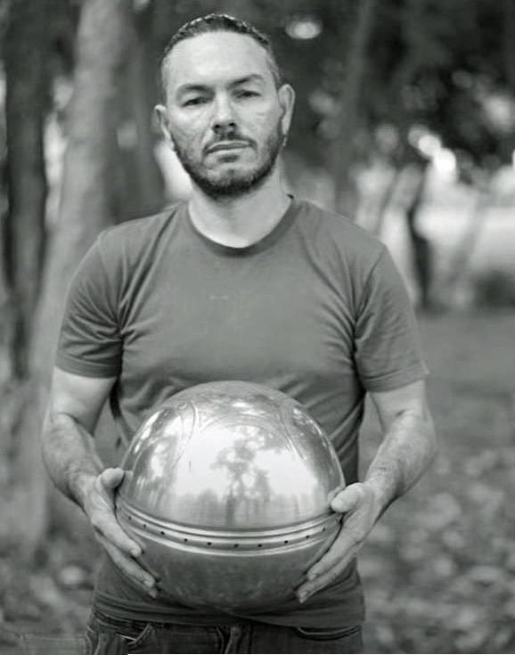 David Velez el Potro, one of three Colombians who recovered the Buga Sphere.