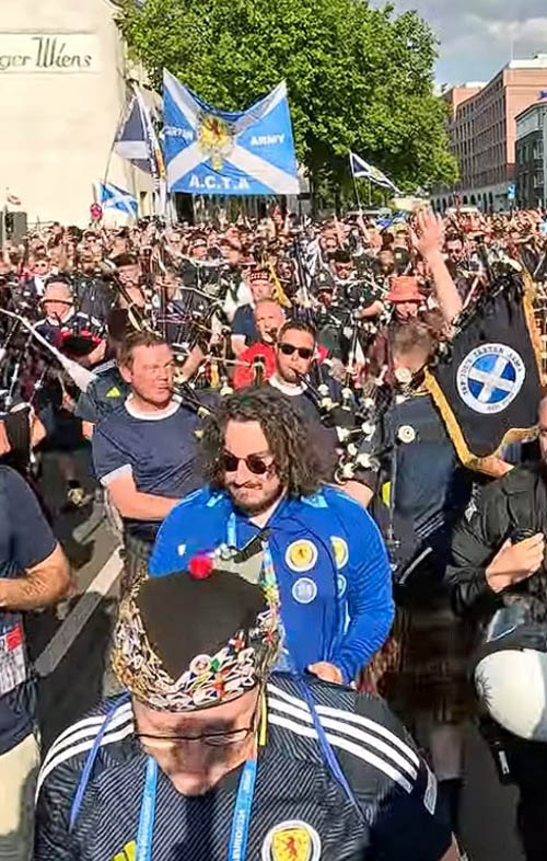 "Highland Cathedral" is embraced by the Tartan Army for the 2024 Euro Cup.