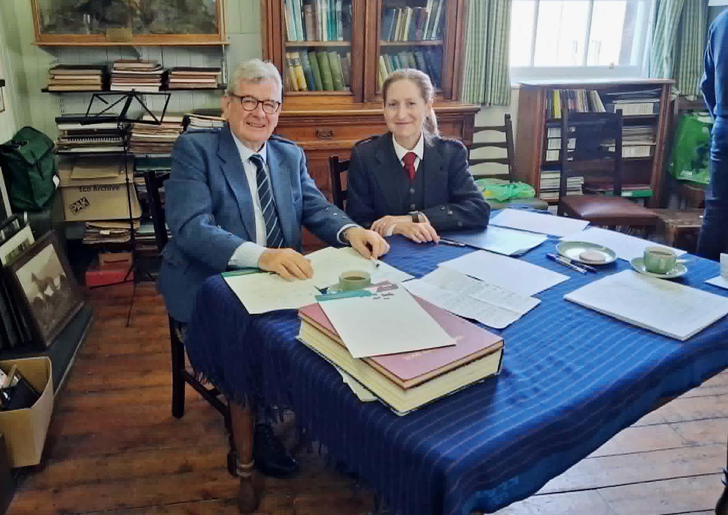 Judges Colin MacLellan and Jenny Hazzard