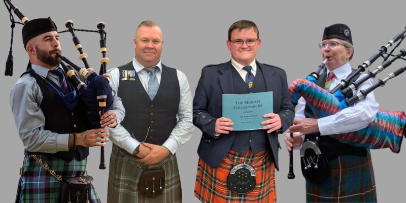 2025-26 CLASP League winners (L-R): Charles-David Mitchell (Grade 1), Anthony Kelly (Grade 2), Cameron Davison Grade 3, Shelley MacGuire (Grade 4)