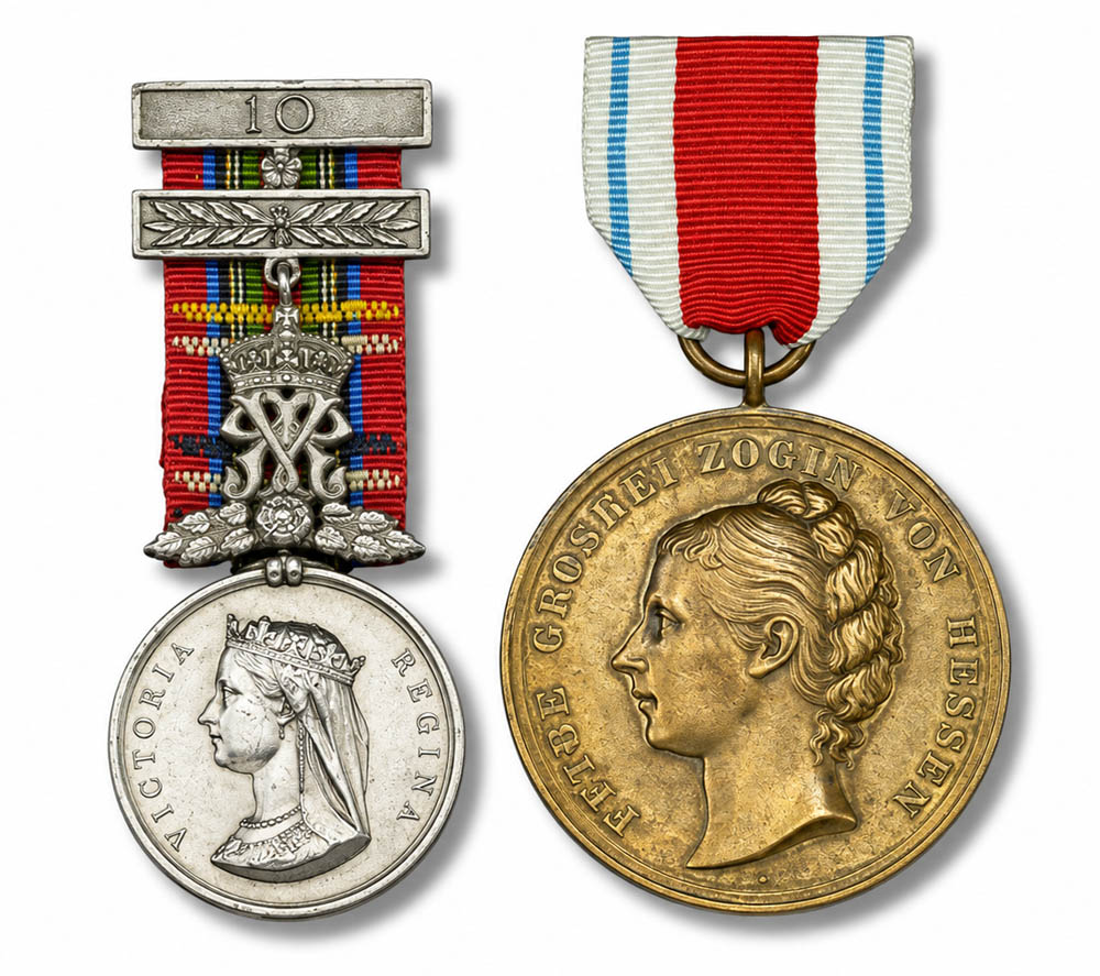 William Ross's Faithful Service Medal and Bar