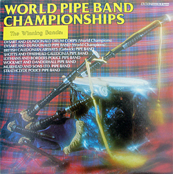 The first World's record, the 1977 competition that the now defunct Dysart & Dundonald Pipe Band won.