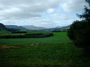 The countryside near Laggan.