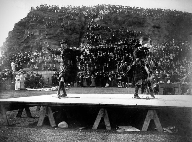 An early image from the Argyllshire Gathering.