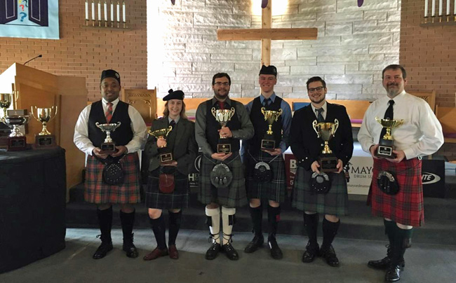 First prize winners from the 2017 Terry McHugh Memorial.