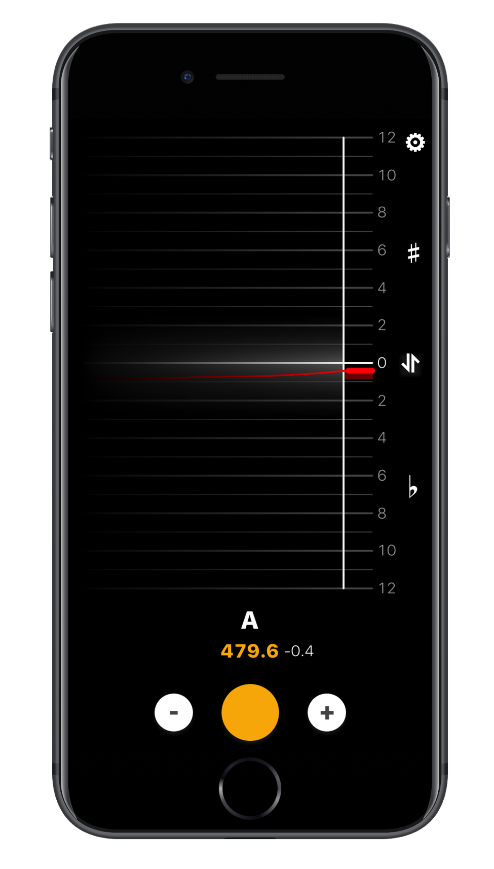 BeeFlat the latest iPhone bagpipe tuner pipesdrums