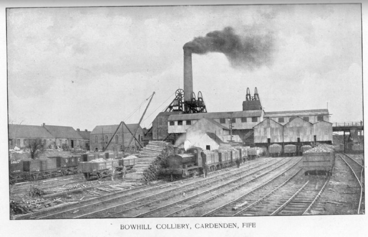 A postcard from Bowhill Colliery, c.1930 -- Wish you were here!