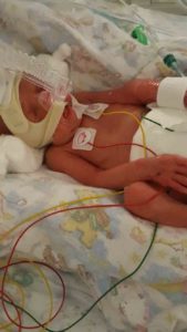 Jack Cowan, shortly following his birth.