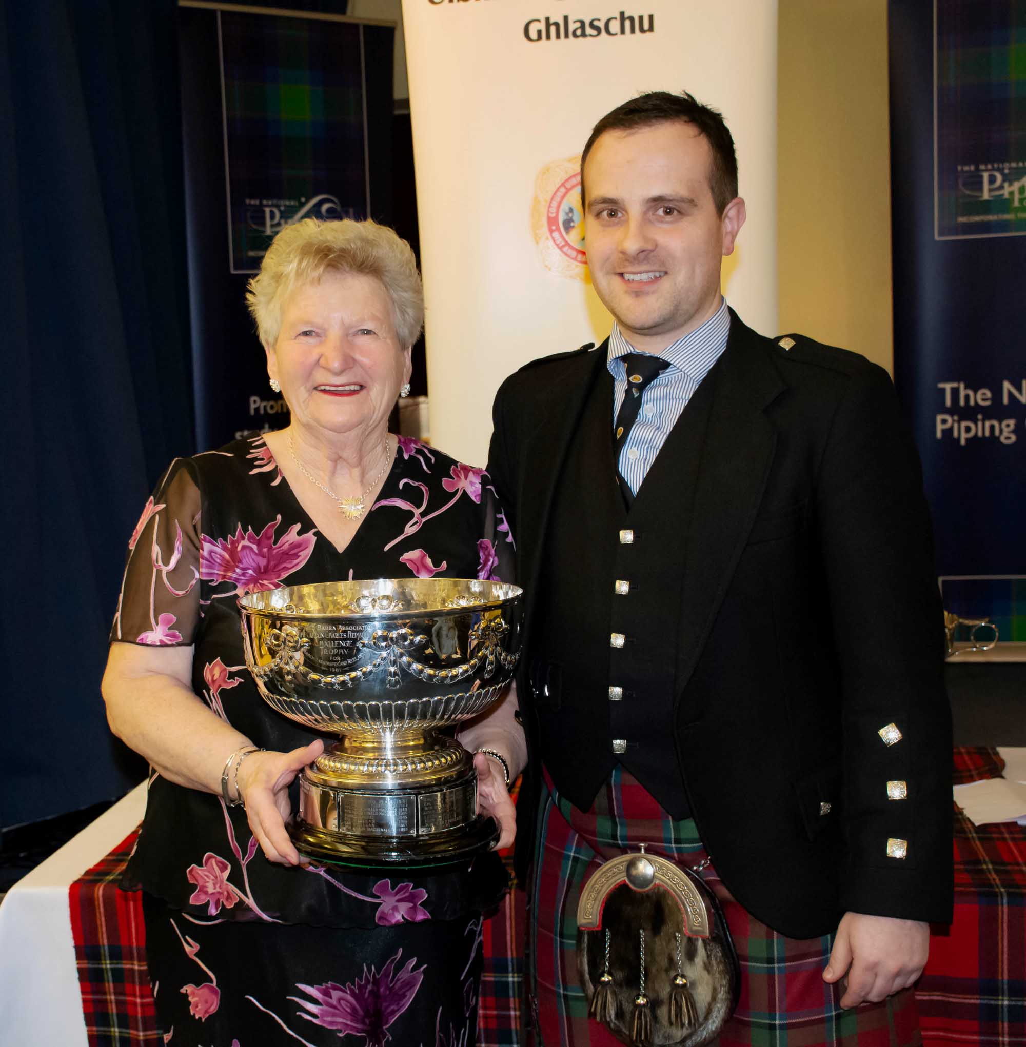 Finlay Johnston, 2019 Uist & Barra Champion.