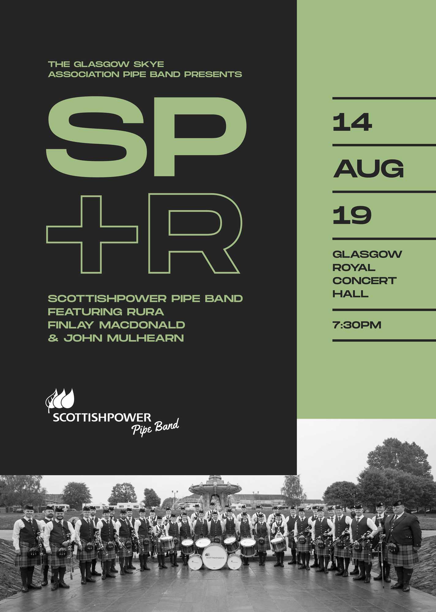 Scottishpower Concert Intensifies Focus For Band Pipes Drums scottishpower concert intensifies focus