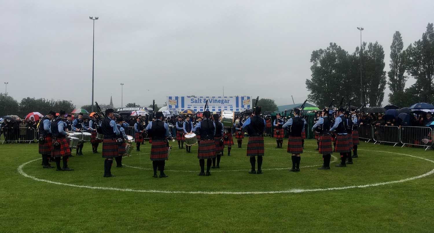 Field Marshal Montgomery competing at the 2019 Scottish Championships.