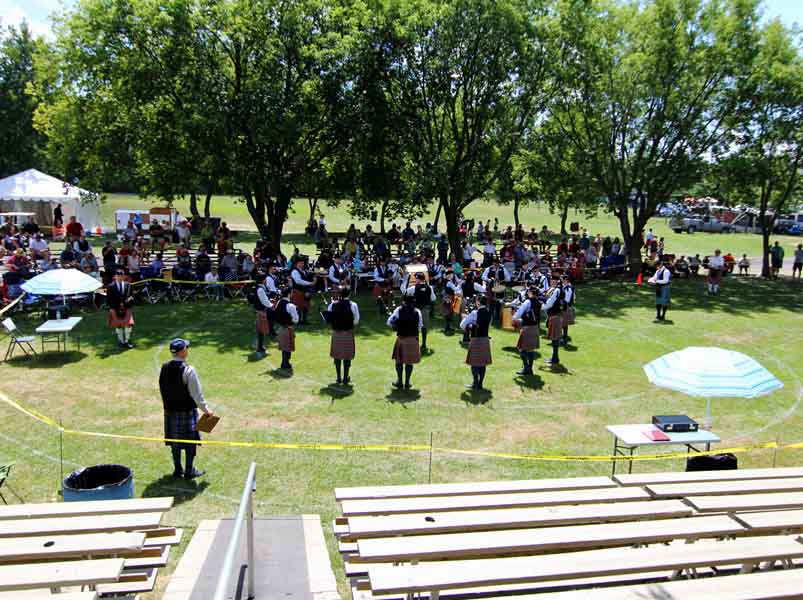 A typical band competition scene that seems far away for many right now.