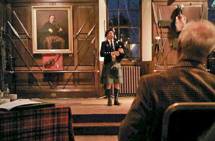 Murray Henderson in his final competition performance after a career spanning 50 years, the 2012 Glenfiddich Championship.