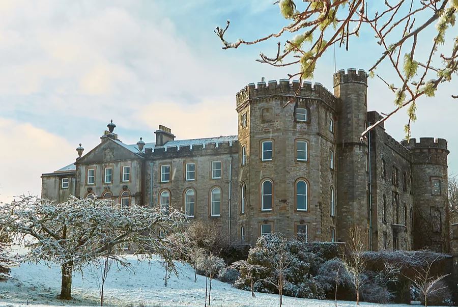 Lochnell Castle, site of the Intermediate Piping Championships on October 2nd.