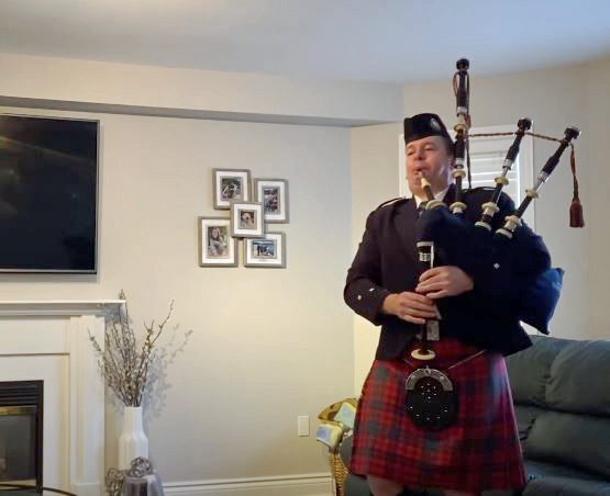 Ian K. MacDonald in online action.