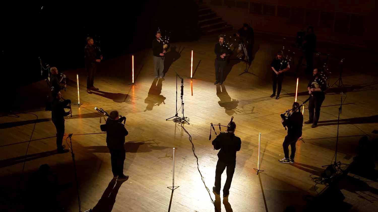 Tryst on stage at the 2021 Celtic Connections festival in January