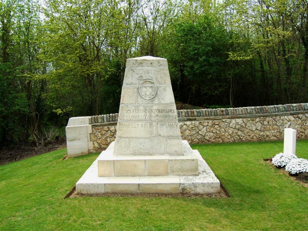 The memorial at Buzancy.