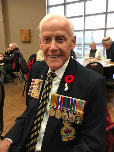 Wattie Maitland, Remembrance Day, 2017