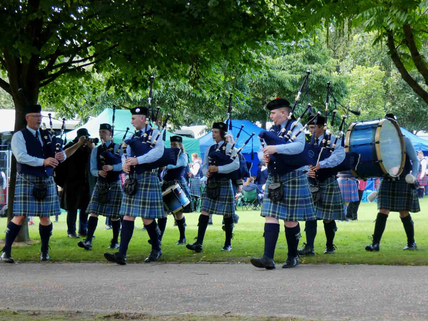 Ross & Cromarty Pipes & Drums School, 2019.